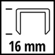 Скоби для будівельного степлера Einhell 5.7х16мм, 3000шт. (4137855) - зображення 3