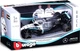 Samochód zdalnie sterowany Bburago Race Mercedes F1 1:43 38136 (4893993380367) - obraz 1