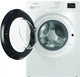Пральна машина Indesit IM 862B MY TIME UA, фронтальна, стандартна, 54,5 см, 8 кг, 1200, клас F/A/B, 14 програм, інверторний, дисплей, білий - зображення 3