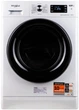 Пральна машина Whirlpool серії FreshCare+ FFWD8649BVUA, фронтальна, повнорозмірна, 54 см, 8/6 кг, 1400, клас С/A/B, 14 програм, пар, дисплей, інвертор, білий з чорним люком - зображення 1