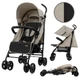 Прогулянкова коляска-тростина Kidwell Qugar Beige/Black, 5901130105229 - зображення 2