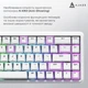Клавіатура Ajazz AK680 Max Magnetic Switch White (AK680-WM-W-A) - зображення 4