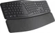 Клавіатура бездротова Logitech Ergo K860 Bluetooth/Wireless UA Black (920-010108) - зображення 2