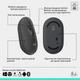 Миша бездротова Logitech Pop Mouse with Emoji Graphite (910-007412) - изображение 10