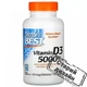 Пищевая добавка Doctor's Best Витамин D3 5000 МЕ 360 капсул DRB00250 - изображение 5