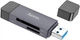 Кардрідер Hoco HB45 Spirit 2-in-1 USB/Type-C 3.0 Black (6942007620529) - зображення 1