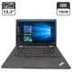 Ноутбук Lenovo ThinkPad 13 / 13.3" (1366x768) TN / Intel Core i3-6100U (2 (4) ядра по 2.3 GHz) / 8 GB DDR4 / 128 GB SSD / Intel HD Graphics 520 / WebCam б/у - изображение 1