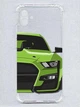 Чехол с утолщёнными углами на Samsung Galaxy A07 (A075) Авто зелёное (принт 230) - изображение 1
