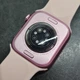 Смарт-годинник Smar Watch GS11 mini 42 mm з функцією дзвінка укр меню Pink - зображення 7