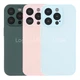 Чохол-накладка скляний матовий із захистом камери Matte AG-Glass для iPhone 15 Pro Sierra Blue - зображення 2
