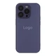 Чохол-накладка скляний матовий із захистом камери Matte AG-Glass для iPhone 14 Max Dark Purple - зображення 1