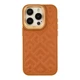 Противоударный Чехол Kajsa Briquette Collection Rhombus для iPhone 15 Pro Brown - изображение 1