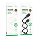 Кабель USB Borofone BX113 Silicone Type-C 3A Черный - изображение 3