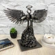 Металлическая статуэтка «Ангел» для дома и офиса. (statuetka-yanhol) - изображение 2