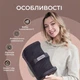 Электрический массажер для ступней ног, икр и стоп Foot Massager с подогревом Черный Тос - изображение 2