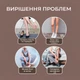 Электрический массажер для ступней ног, икр и стоп Foot Massager с подогревом Черный Тос - изображение 4