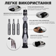 Универсальный набор мини прецизионных отверток 115 в 1 Набор инструментов для ремонта электроники 98 битов TC - изображение 4