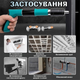 Пороховий монтажний пістолет цвяхозабивний для будівельних робіт, пневматичний інструмент для забивання порохових цвяхів. - зображення 2