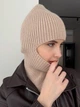 Балаклава жіноча Zefur One size бежева - изображение 4
