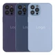 Чохол-накладка скляний матовий із захистом камери Matte AG-Glass для iPhone 12 Pro Pearly White - зображення 2