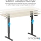 Компьютерный стол OfficePro ODE1470LWB Light Wood/Black - изображение 2
