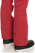 Жіночі гірськолижні штани Roxy Diversion бордові XS ERJTP03185 RQN0 (XS) - зображення 6