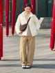 Пуховик Uniqlo розмір XL білий (479212) - зображення 5