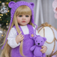 Реалистичная кукла Реборн 55 см полностью силиконовая Doll Reborn Baby Born К0100317 - изображение 2