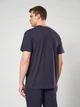 Футболка хлопковая длинная мужская Puma Essentials Foundation 69291216 S New Navy (4069161719646) - изображение 2