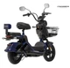 Электроскутер Двухместный Crosser CR2 (800W, 60V, 24Ah, графеновые АБК) Синий - изображение 6