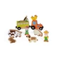 Игровой набор Janod Ферма 3D деревянный 10 фигурок 3+ (695299) - изображение 4
