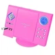 Стереосистема OneConcept V-12 MP3 CD плеєр USB SD AUX Білий (10009511) Рожевий - зображення 4