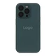 Чохол-накладка скляний матовий із захистом камери Matte AG-Glass для iPhone 14 Pro Cangling Green - зображення 1