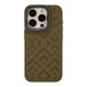 Противоударный Чехол Kajsa Briquette Collection Rhombus для iPhone 15 Pro Olive - изображение 1