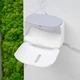 Держатель для туалетной бумаги BP-43 WHITE/GRAY - изображение 9