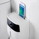 Держатель для туалетной бумаги клеящийся BP-16 WHITE/BLACK - изображение 5