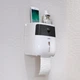 Держатель для туалетной бумаги клеящийся BP-16 WHITE/BLACK - изображение 8