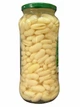 Квасоля біла варена Yunus Black Gold Boiled White Beans 580 мл, консервована біла квасоля в склі - зображення 2