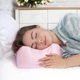 Ортопедическая подушка от морщин сна и утренней отечности кожи Beauty Balance, наволочка тенсел, цвет Бежевый, 65х33х13 см - изображение 2