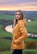 Куртка жіноча демісезонна No Brand П769 гірчична розмір L - зображення 8