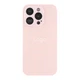 Чохол-накладка скляний матовий із захистом камери Matte AG-Glass для iPhone 15 Pro Max Pink - зображення 1