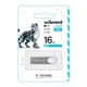 Флешка ЮСБ Wibrand 16 GB Irbis USB Flash Drive 2.0 пам'ять 16 Гб Silver - изображение 2