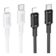 Кабель USB Borofone BX111 Type-C to Lightning PD27W Чорний - изображение 2