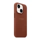 Противоударный Чехол Leather Case with MagSafe для iPhone 14 Pine Needle Green - изображение 3
