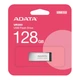 Флешка ЮСБ A-Data UR350 128 Gb, USB Flash Drive 3.2 пам'ять 128 Гб Серебро-Черный - изображение 2