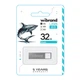 USB флеш-накопичувач Wibrand 32gb Shark Срібло - изображение 2
