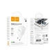 Зарядний пристрій Hoco C146A Mini Charger 1USB-C PD/QC 20W (5V/3A) Білий - зображення 2
