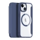 Чехол-книжка Dux Ducis Skin X Pro MagSafe для iPhone 15 Blue - изображение 1
