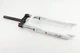Вилка велосипедная Avanti 26" под дисковый тормоз 1-1/8" Lockout, с блокировкой, шток 28,6 мм, белая - изображение 2