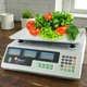 Весы электронные Domotec MC (L) торговые до 50кг аккумуляторные со счетчиком цены белые (8ZZ) - изображение 1